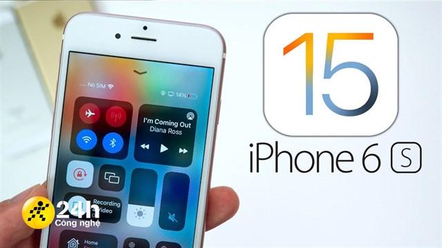 Read more about the article Hướng dẫn cập nhật iOS 15 cho iPhone 6s và iPhone 6s Plus